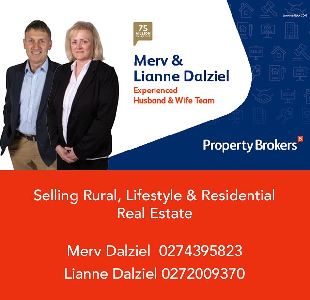 Merv & Lianne Dalziel – Property Brokers Oamaru - Totara School
